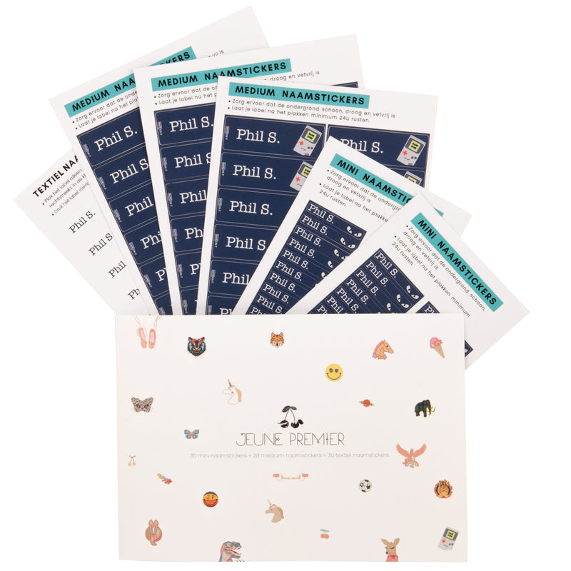 Gepersonaliseerde Labels - Mr. Gadget