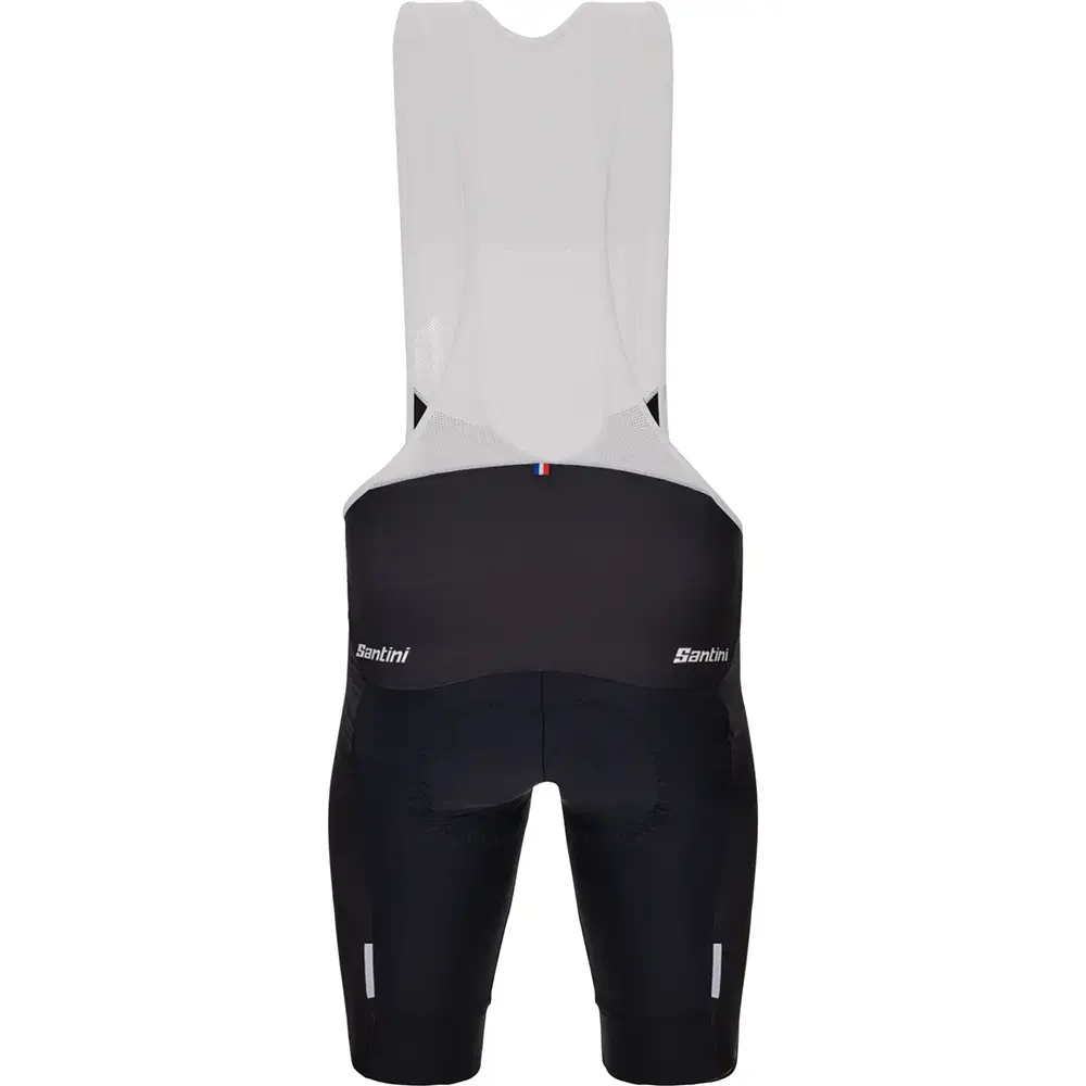 Santini GPM Leader Tour de France Fan Line Fietsbroek Kort Zwart/Bollen Heren