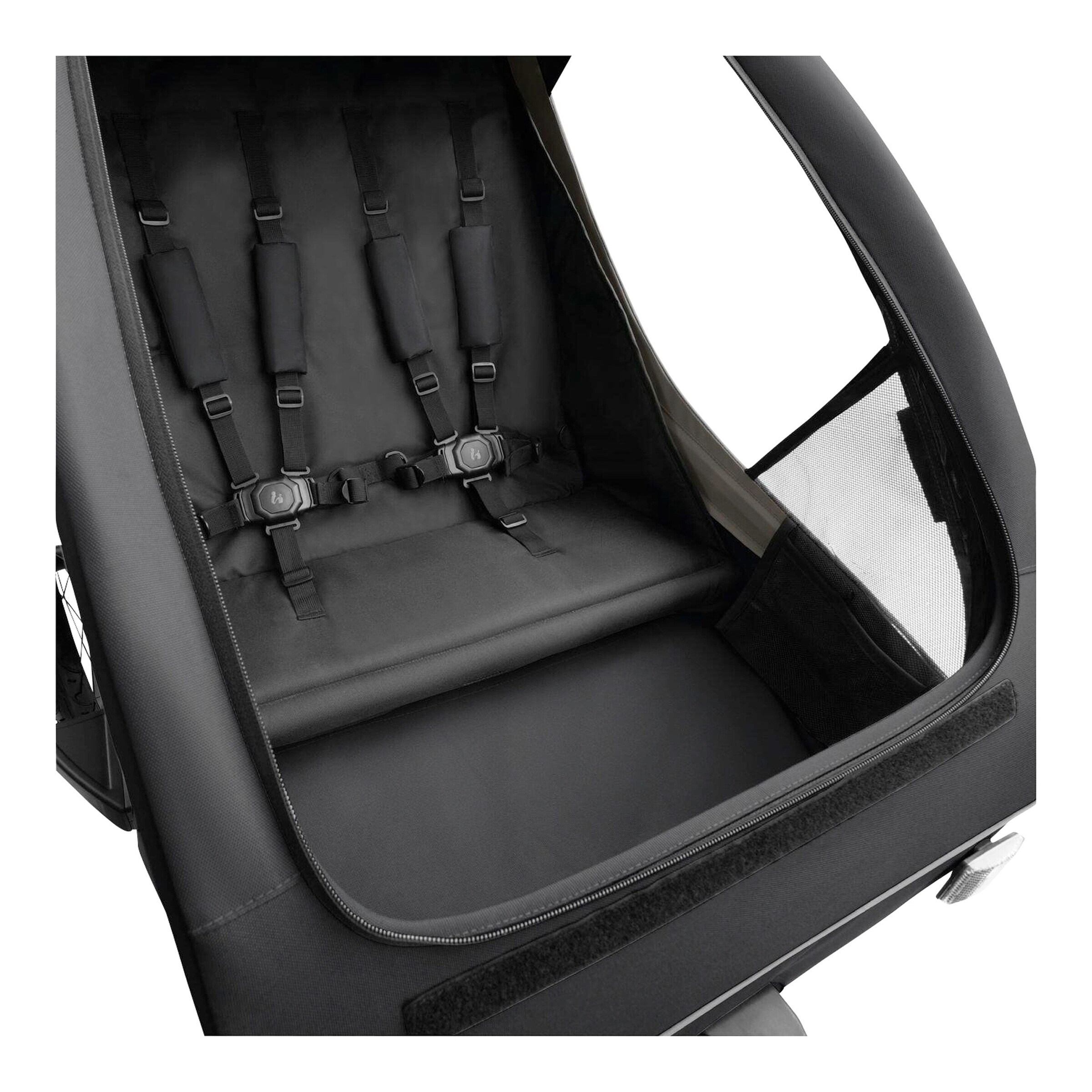 Hauck Fahrradanhänger Dryk Duo Plus Black