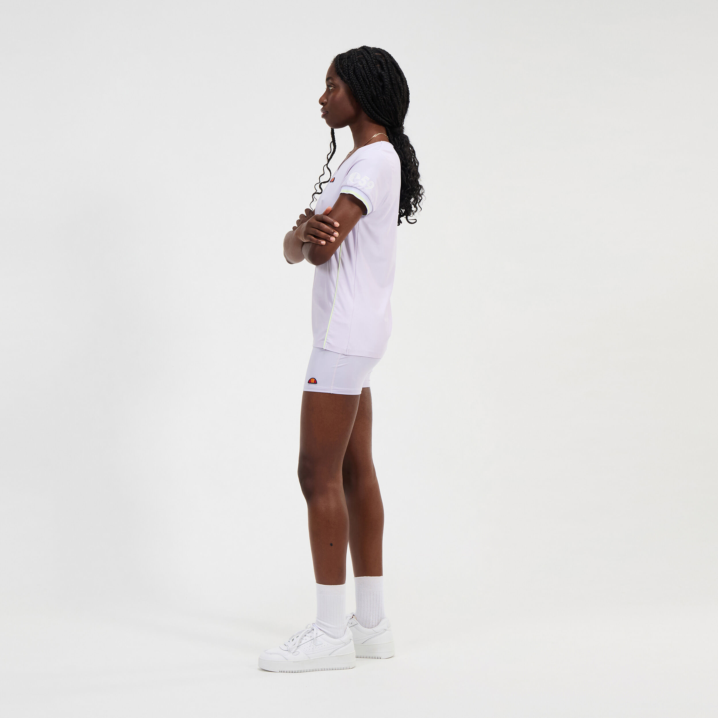 Ellesse Carlton Ball Shorts Femmes - Lilas