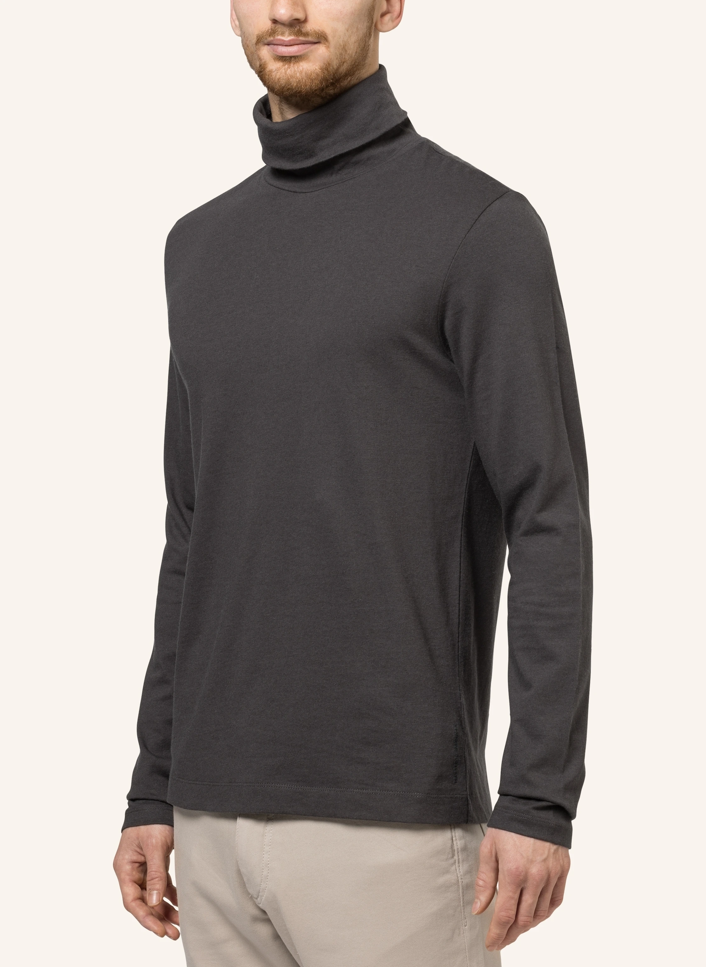TRUSTED HANDWORK Roll Neck 1/1-Sleeve T-Shirt