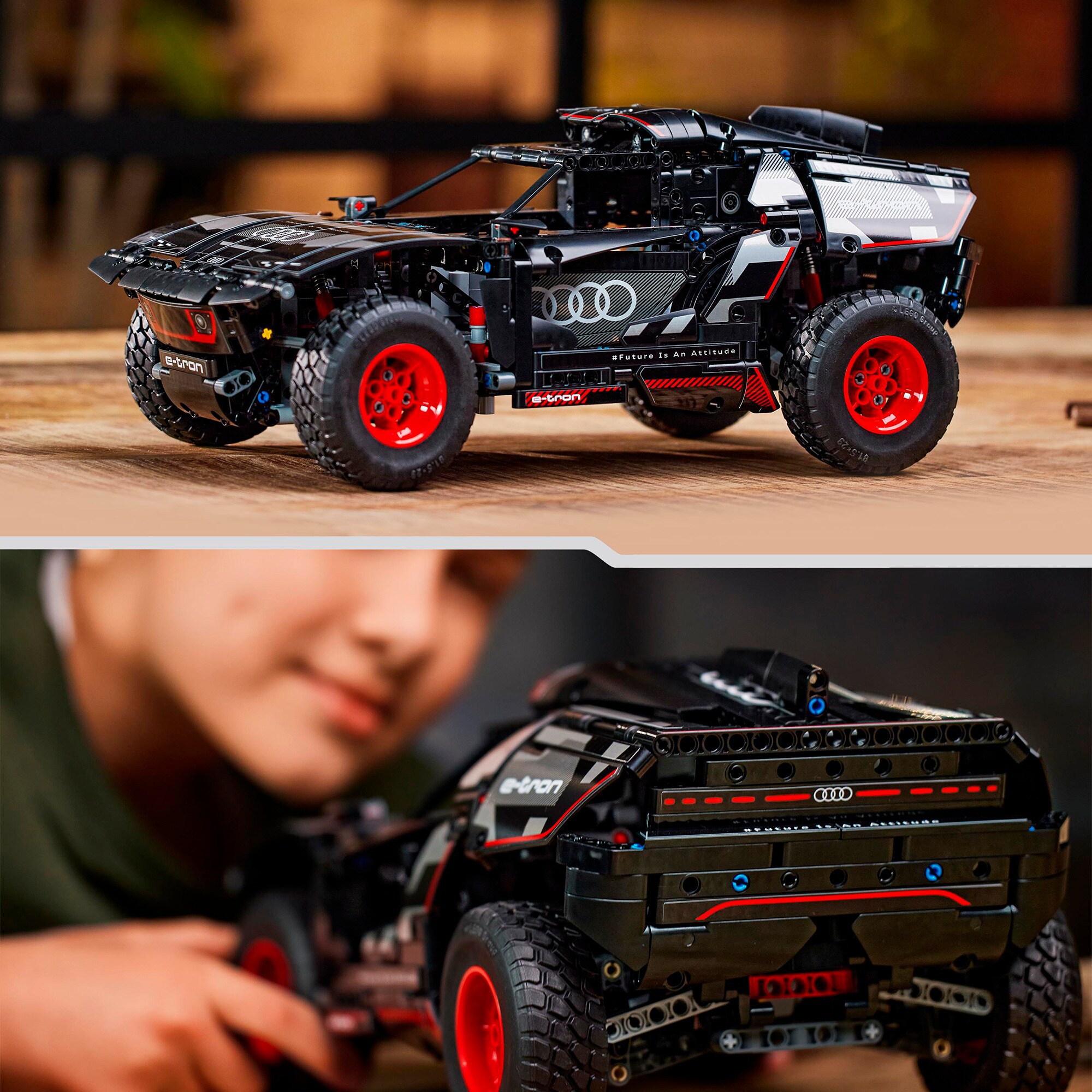 LEGO Konstruktionsspielzeug Technic Audi RS Q e-tron