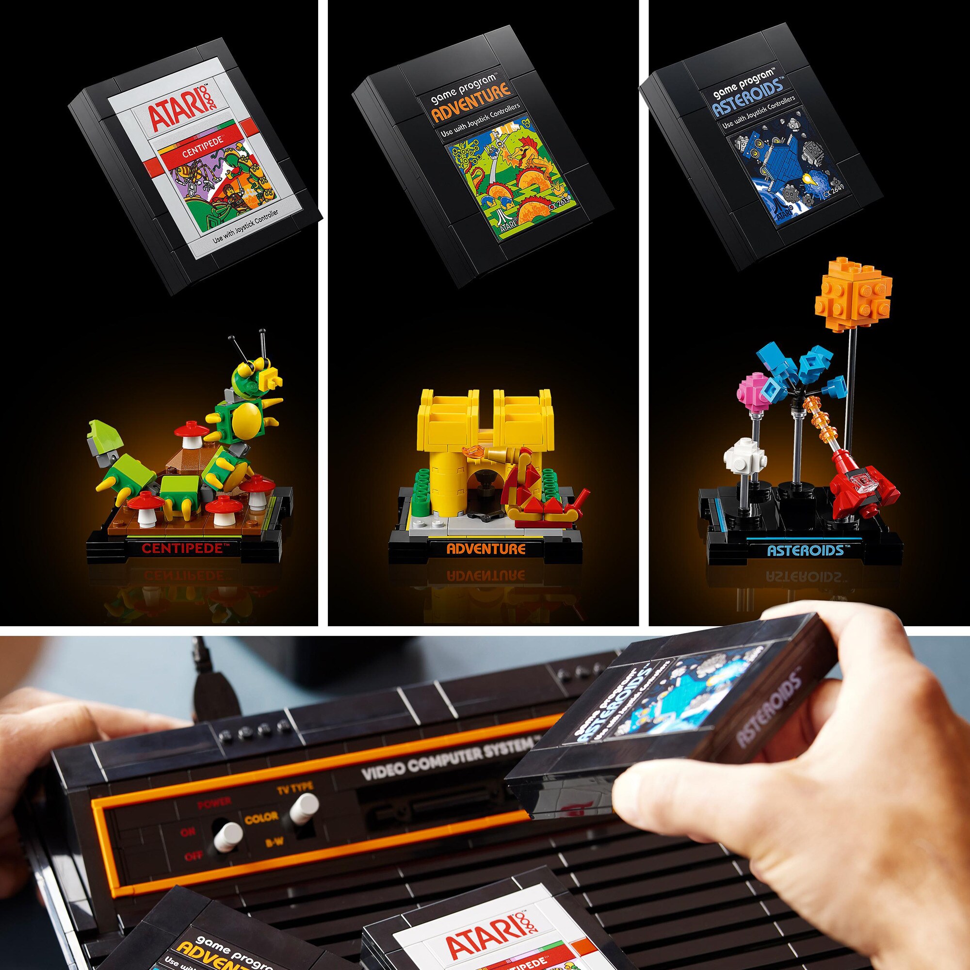 LEGO Konstruktionsspielzeug Icons Atari 2600