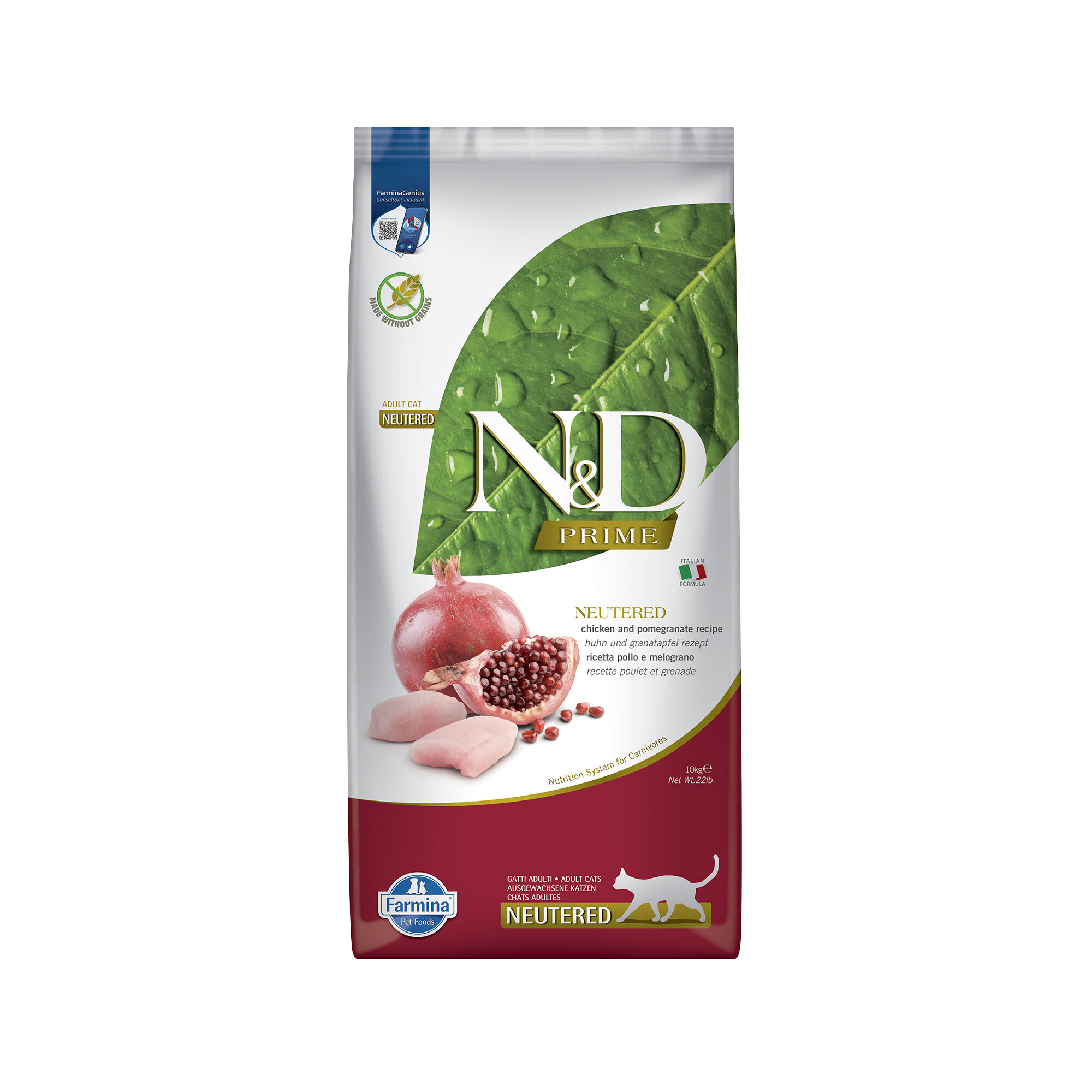 Farmina N&D Prime Neutered Kattenvoer - Chicken