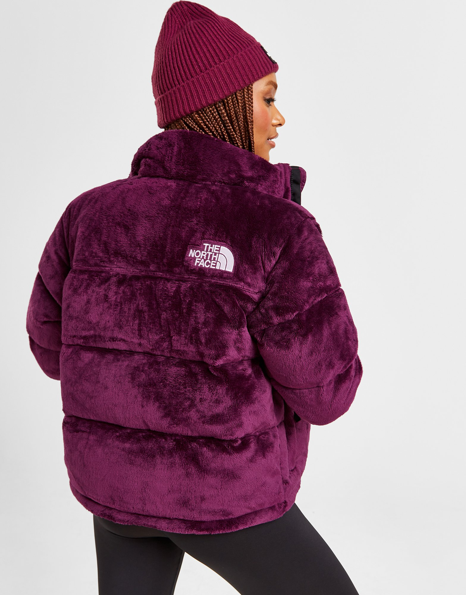 The North Face Veste Nuptse Velours Femme
