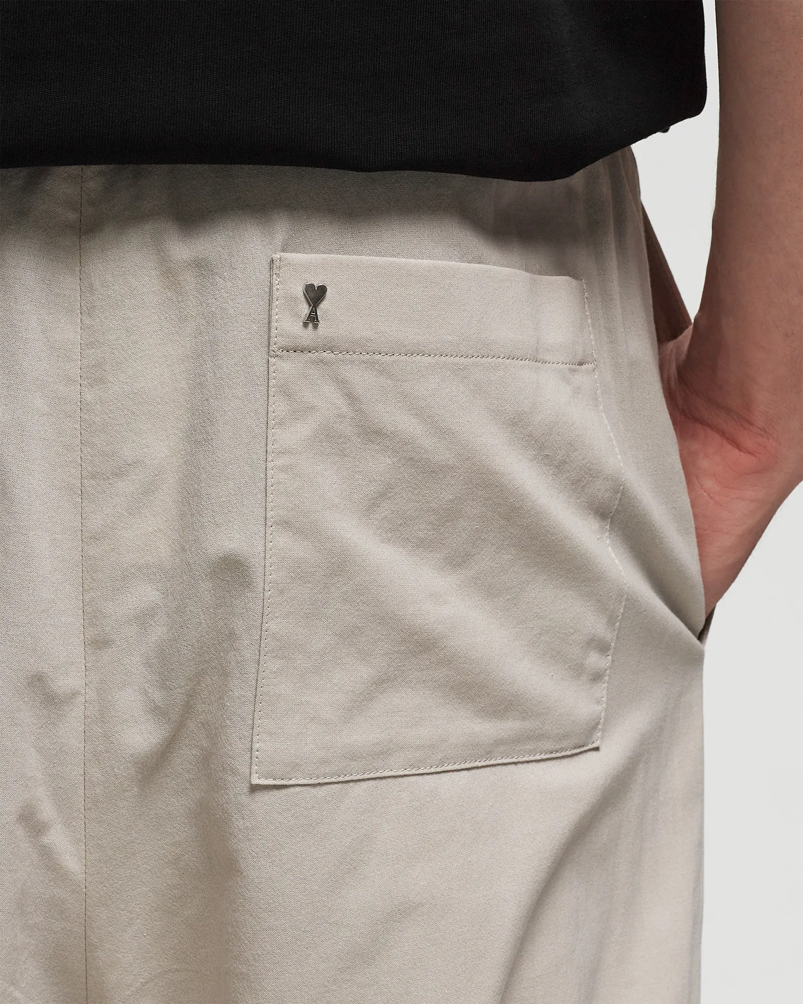 AMI Paris ELASTICATED WAIST PANT
