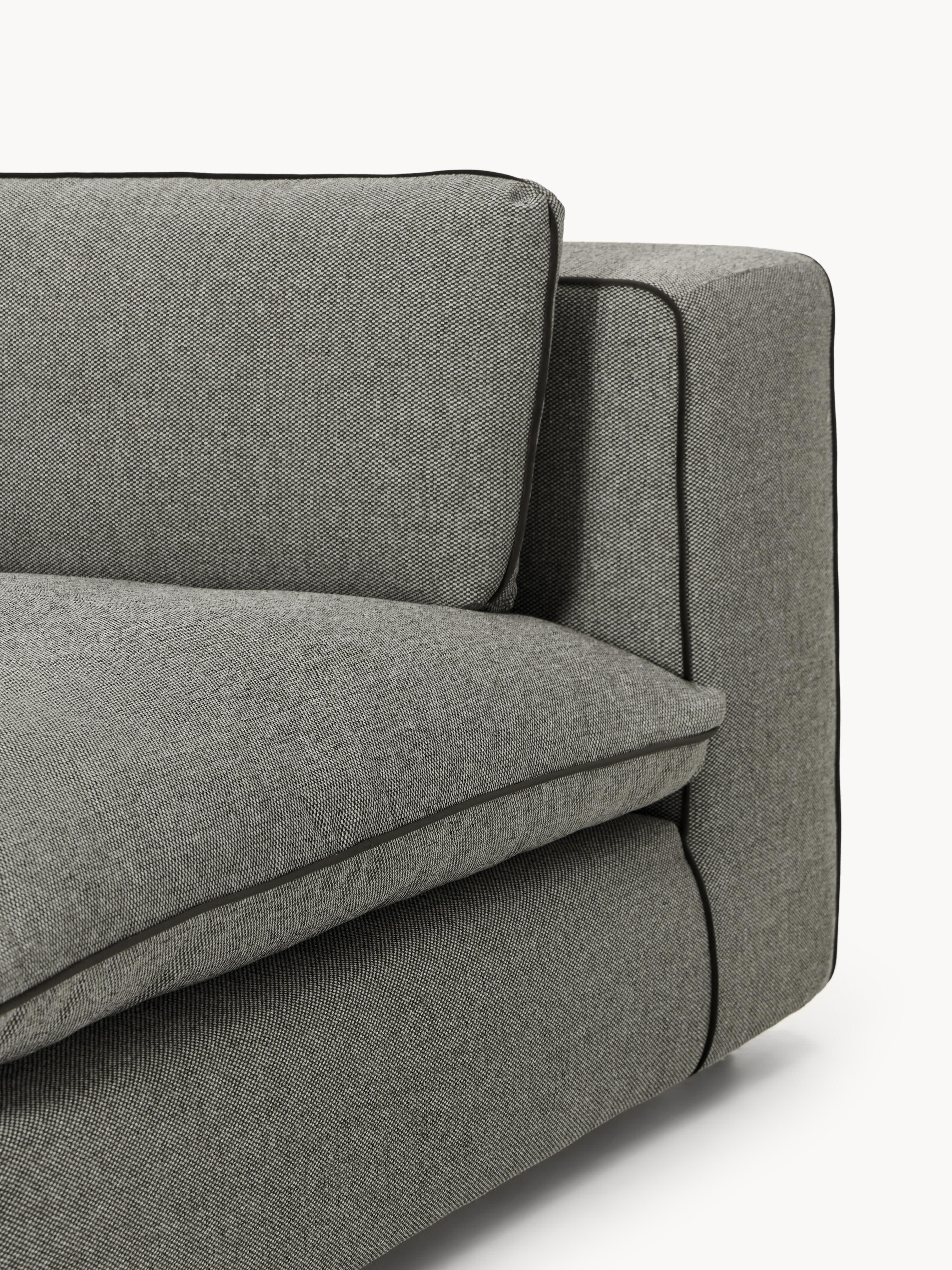 Modulaire XL-bank Felix (3-zits) met poef