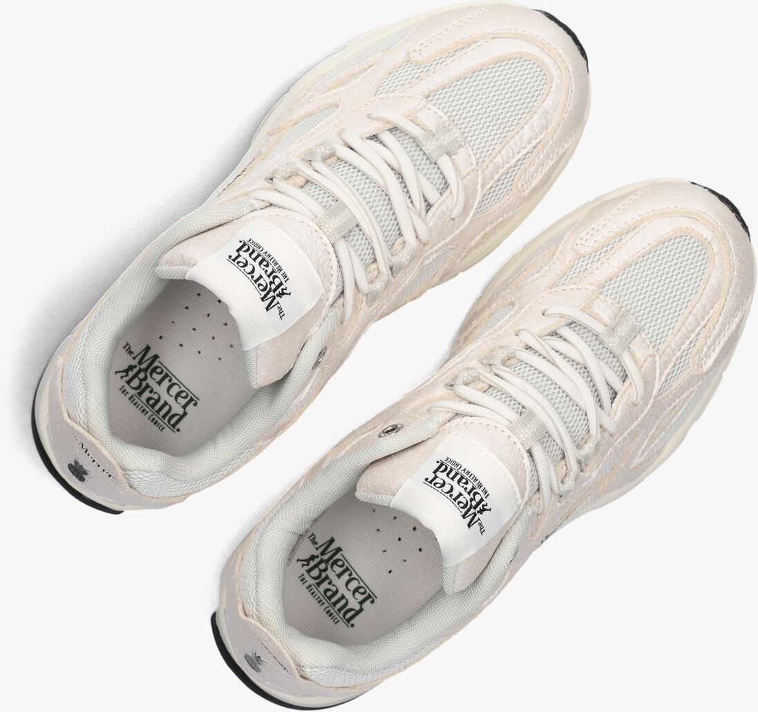 beige mercer amsterdam lage sneakers the re-run pineapple 2.0