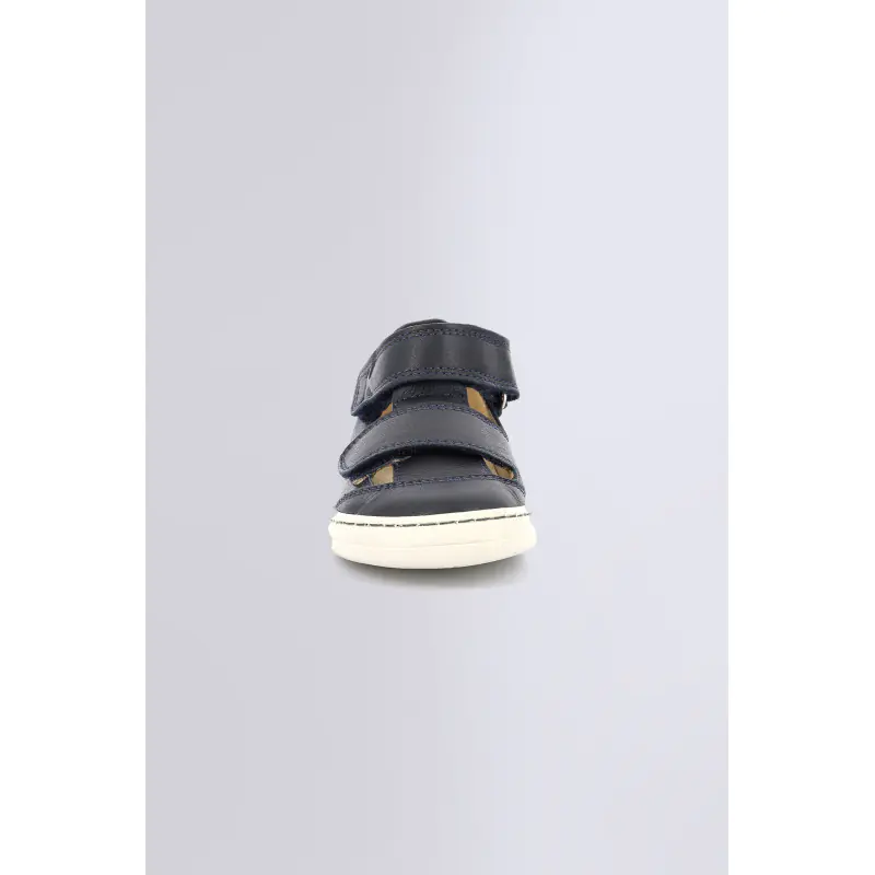 Kickbloom Marine BASKETS BASSES Cuir Garçon