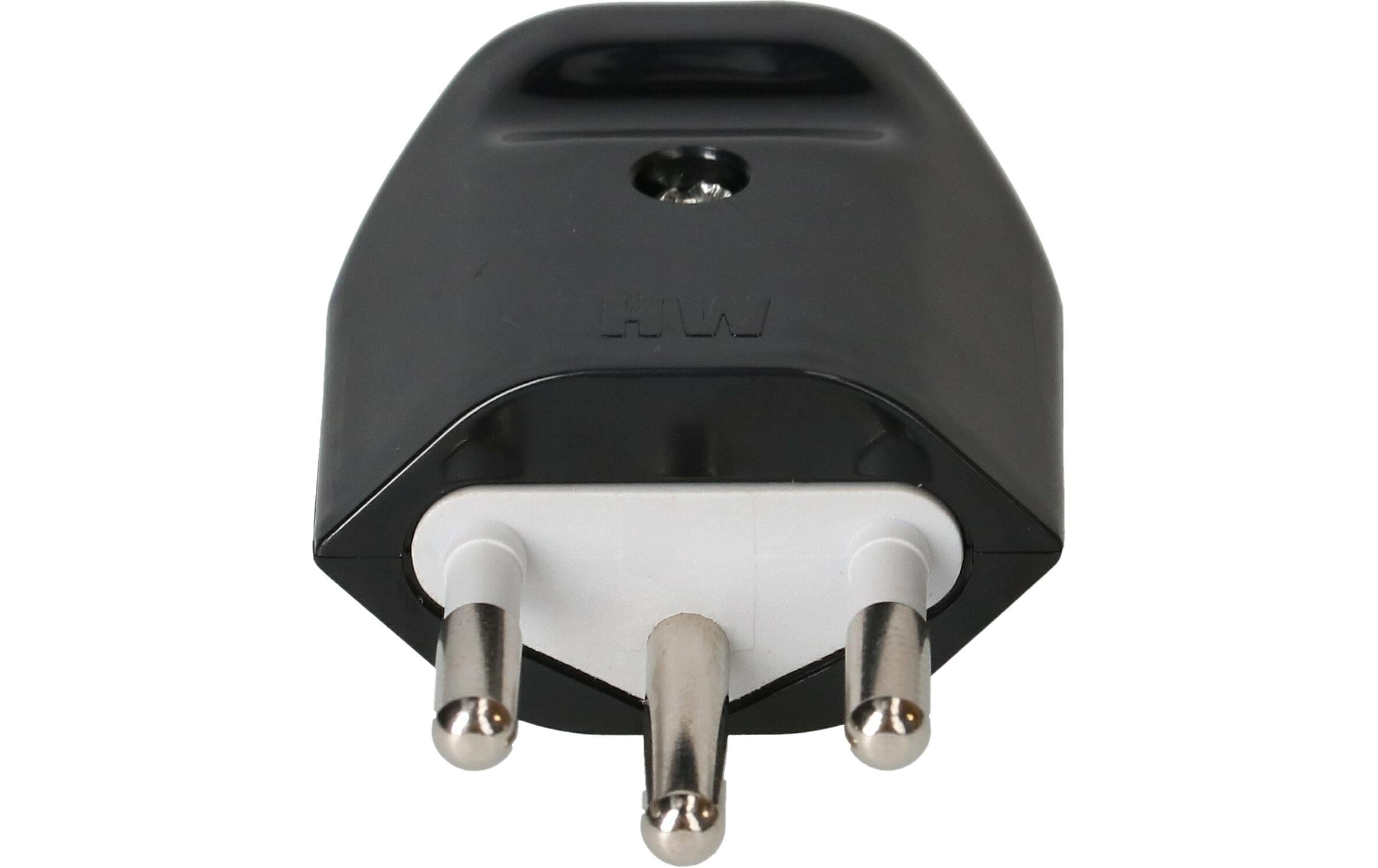 Montagestecker MH T12, Schwarz3-poliger MH 12 Stecker