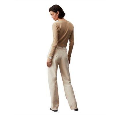 Jean femme High Rise Straight Hammerloop CALVIN KLEIN