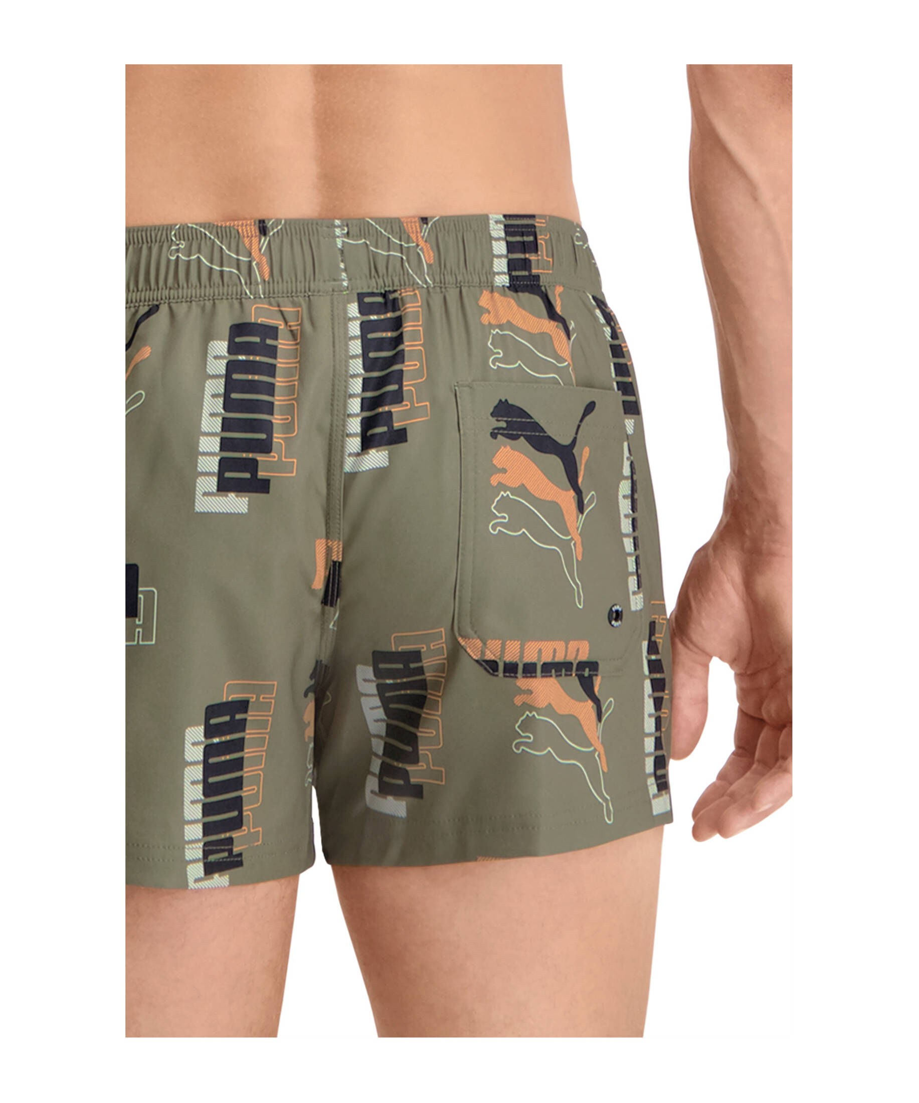 Puma| Herren Underwear - Hosen Swim Logo Print Badehose