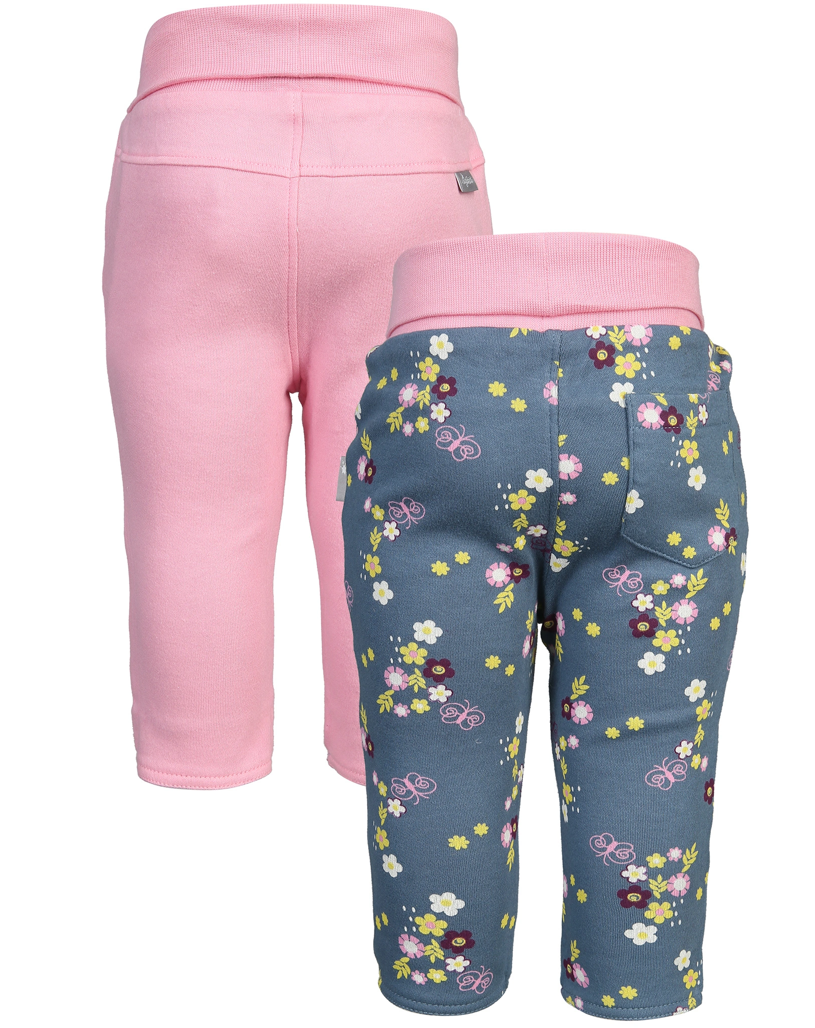 Wende-Schlupfhose MY LITTLE FRIEND in blau/rosa