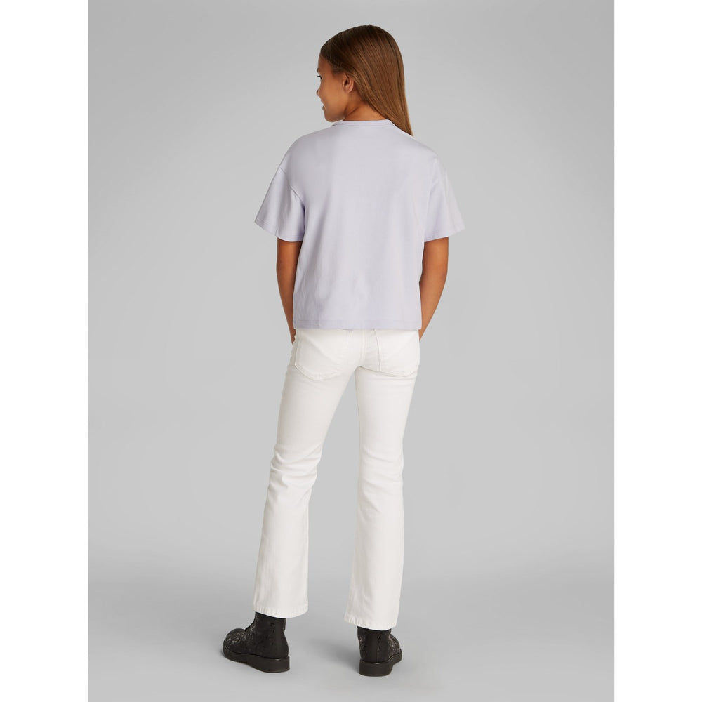 Køb Calvin Klein Purple Heather Metallic Ck T-Shirt