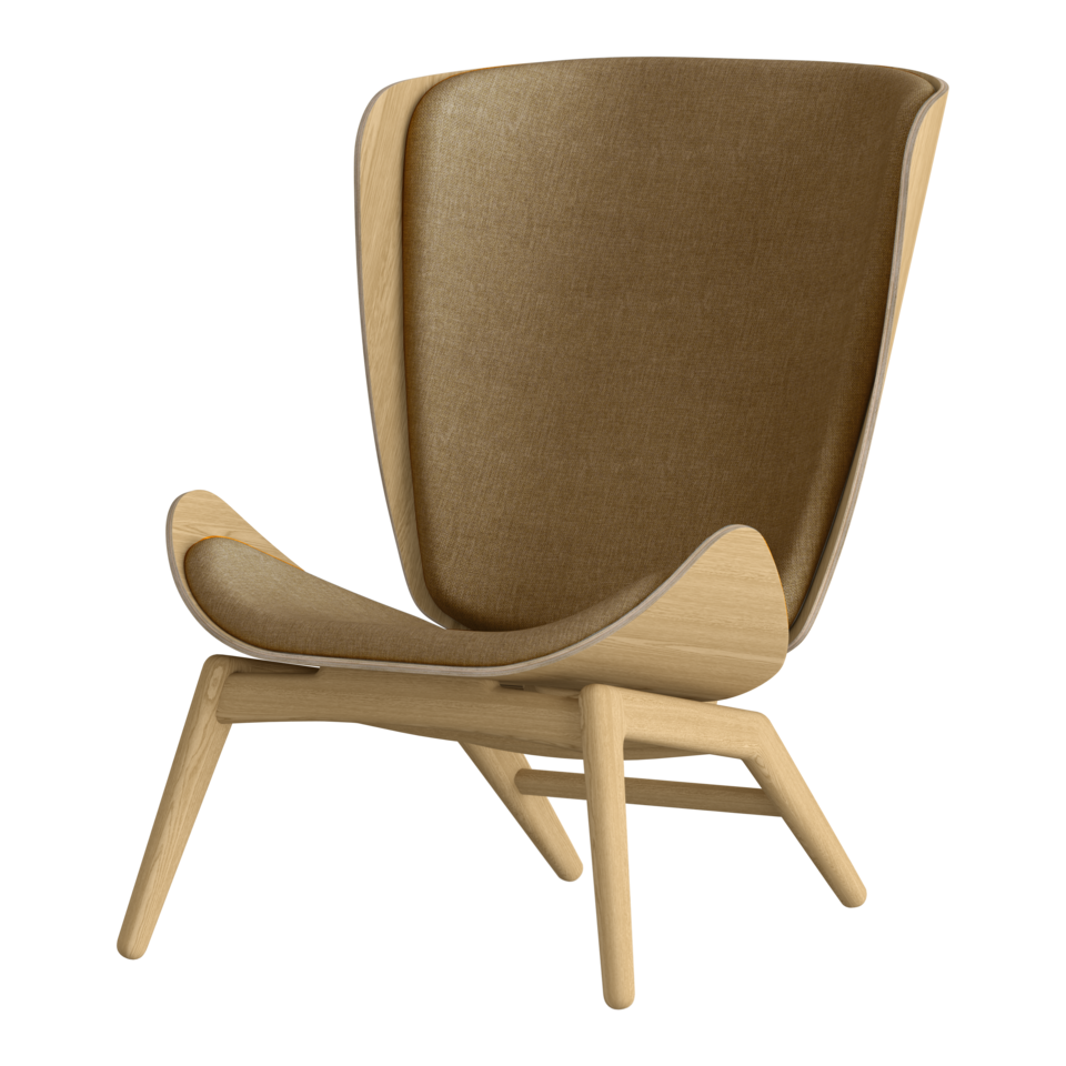 Fauteuil The Reader naturel Sugar Brown