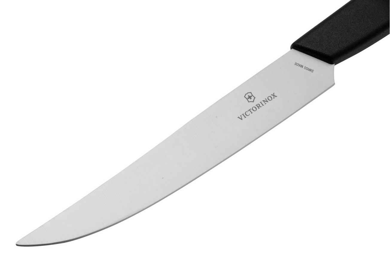 Victorinox Swiss Modern 6.9003.12 steakmes 12 cm, zwart