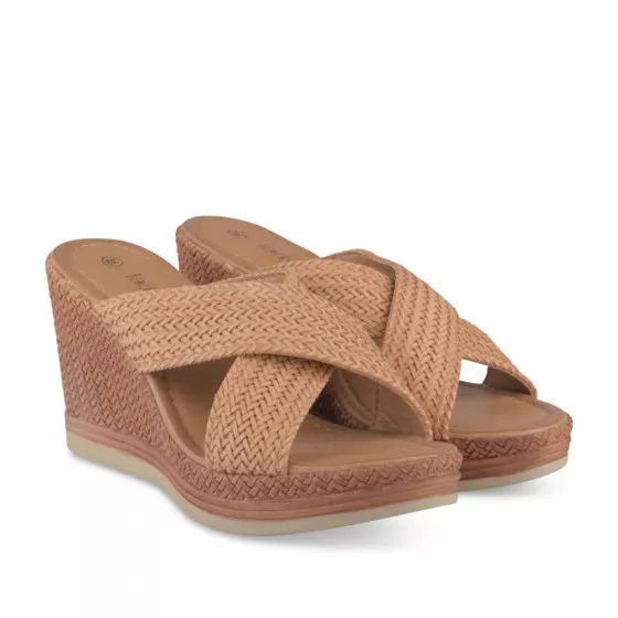 Mules COGNAC LADY GLAM