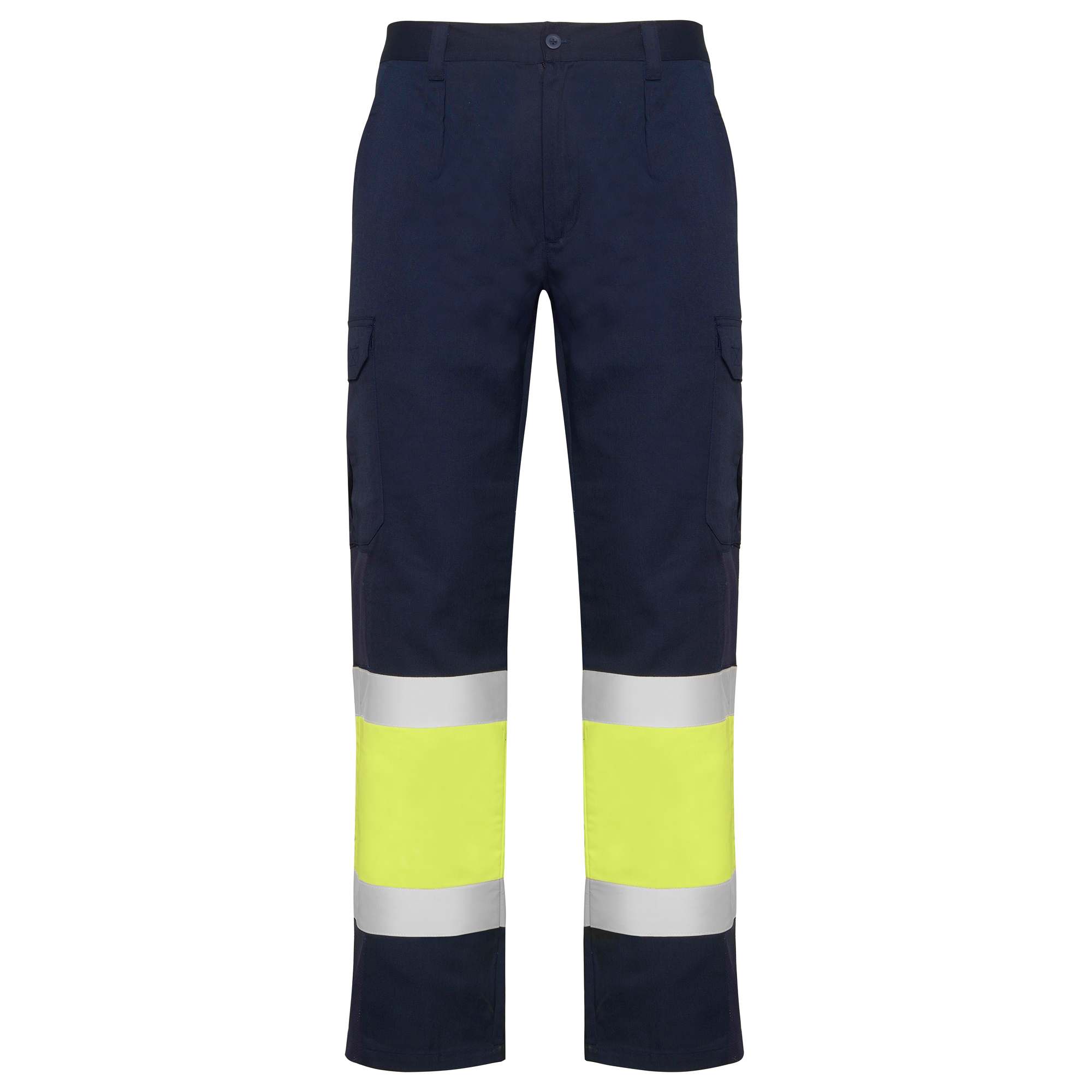 Roly HV9300 - NAOS Pantalon d'été multi-poches haute visibilité