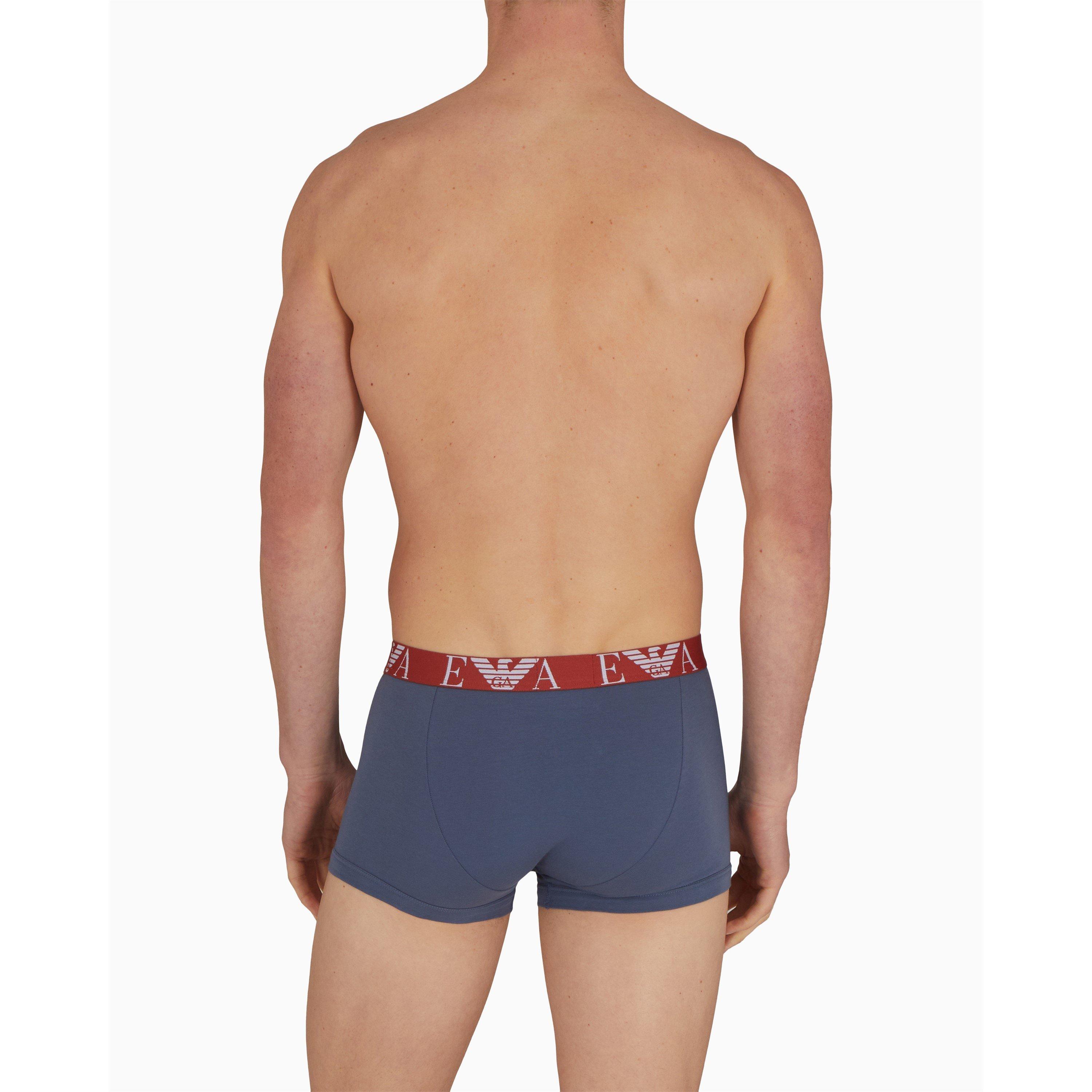 Emporio Armani 3 Pack Logo Trunks