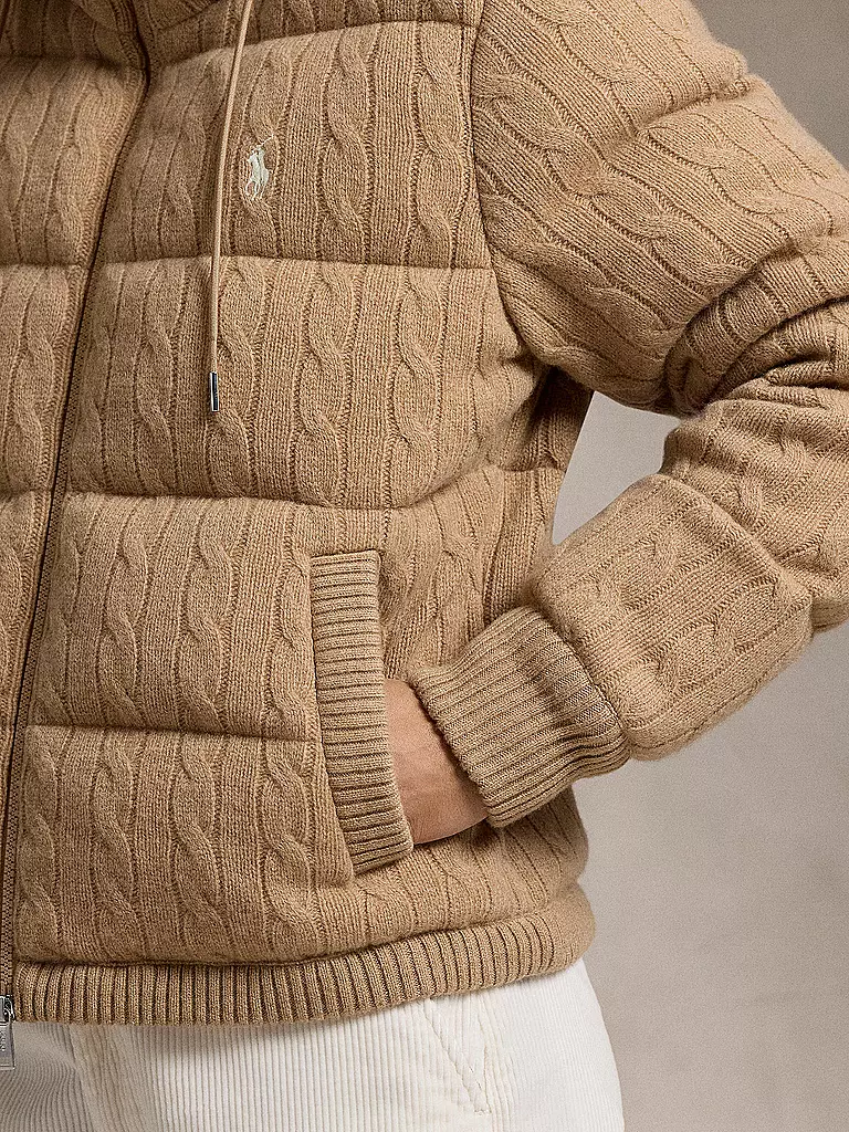 POLO RALPH LAUREN Daunensteppjacke beige