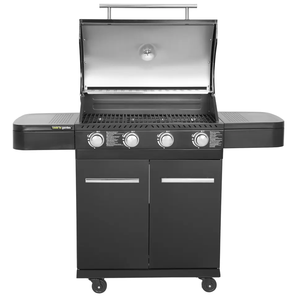 Cook'in Garden Modulaire buitenkeuken FYRA - Zwart - Staal