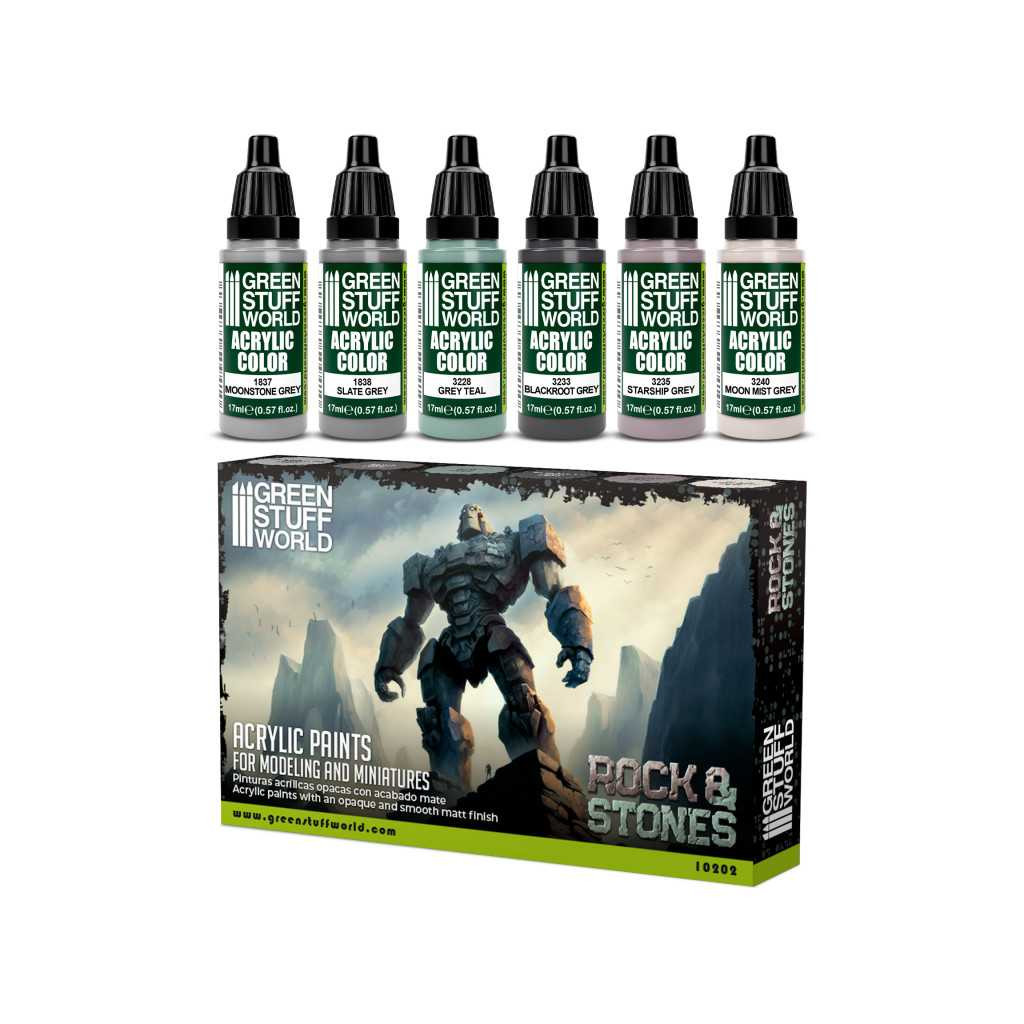 Set de Peintures - Rock & Stone