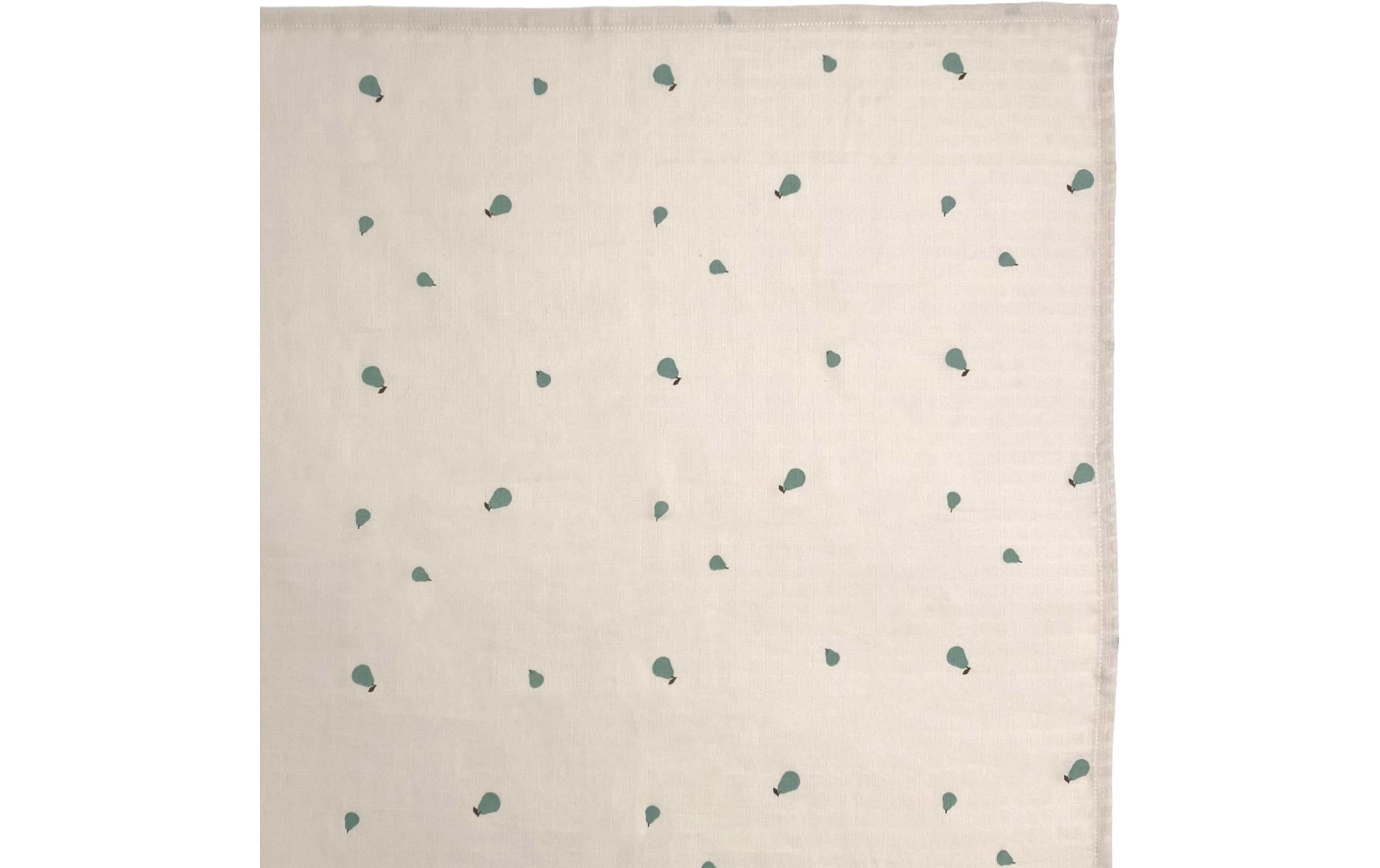 Mulltuch Yummi Muslin 2 Stück, Braun/Weiss 70 cm x 70 cmMusselintücher aus Bio Baumwolle