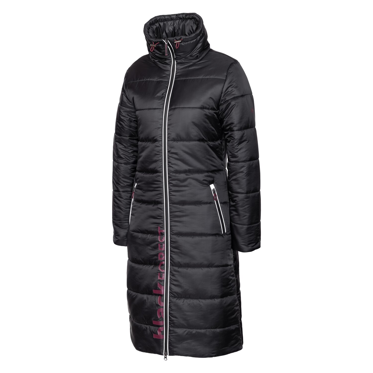 black forest Steppmantel - black - XS