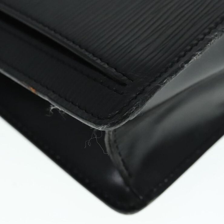 Louis Vuitton Vintage Louis Vuitton Clutch Black