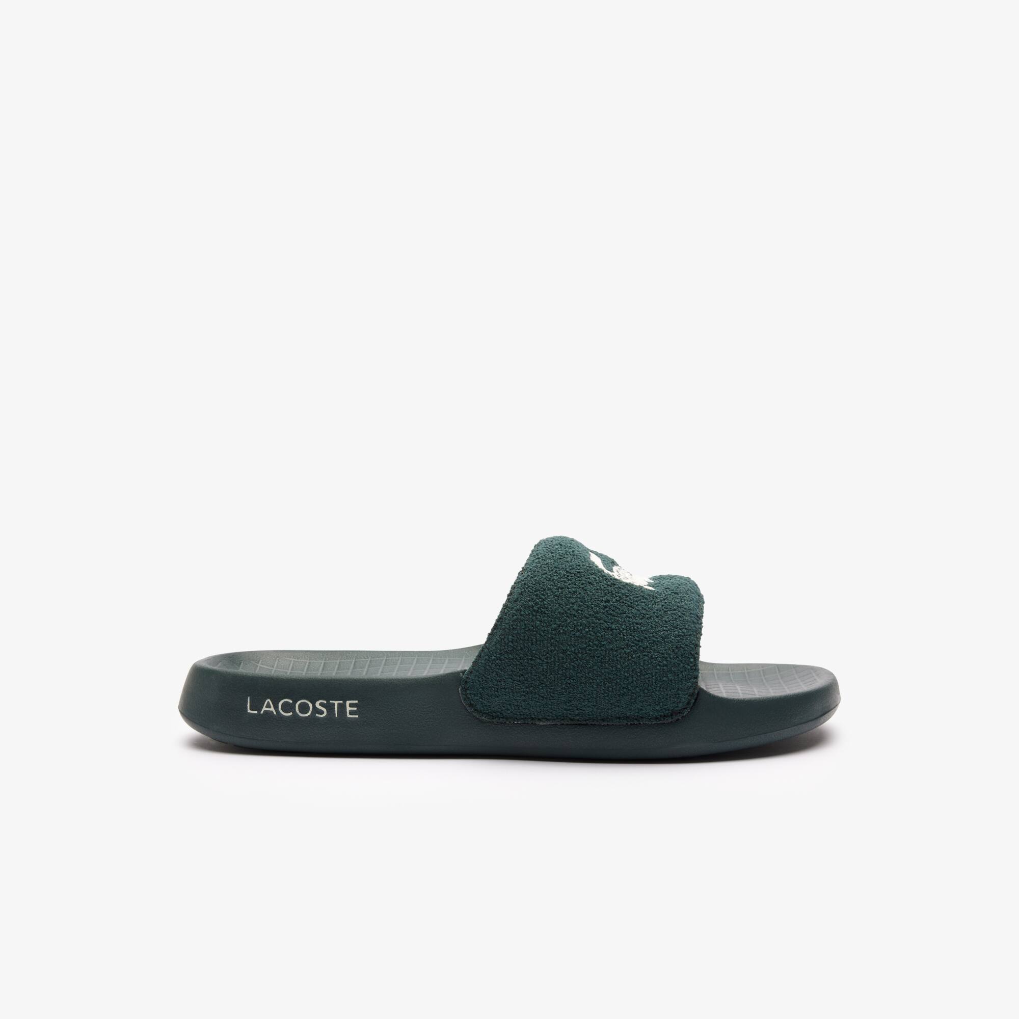Claquettes Serve Slide 1.0 homme Claquettes & Sandales - Vert - Lacoste - Homme