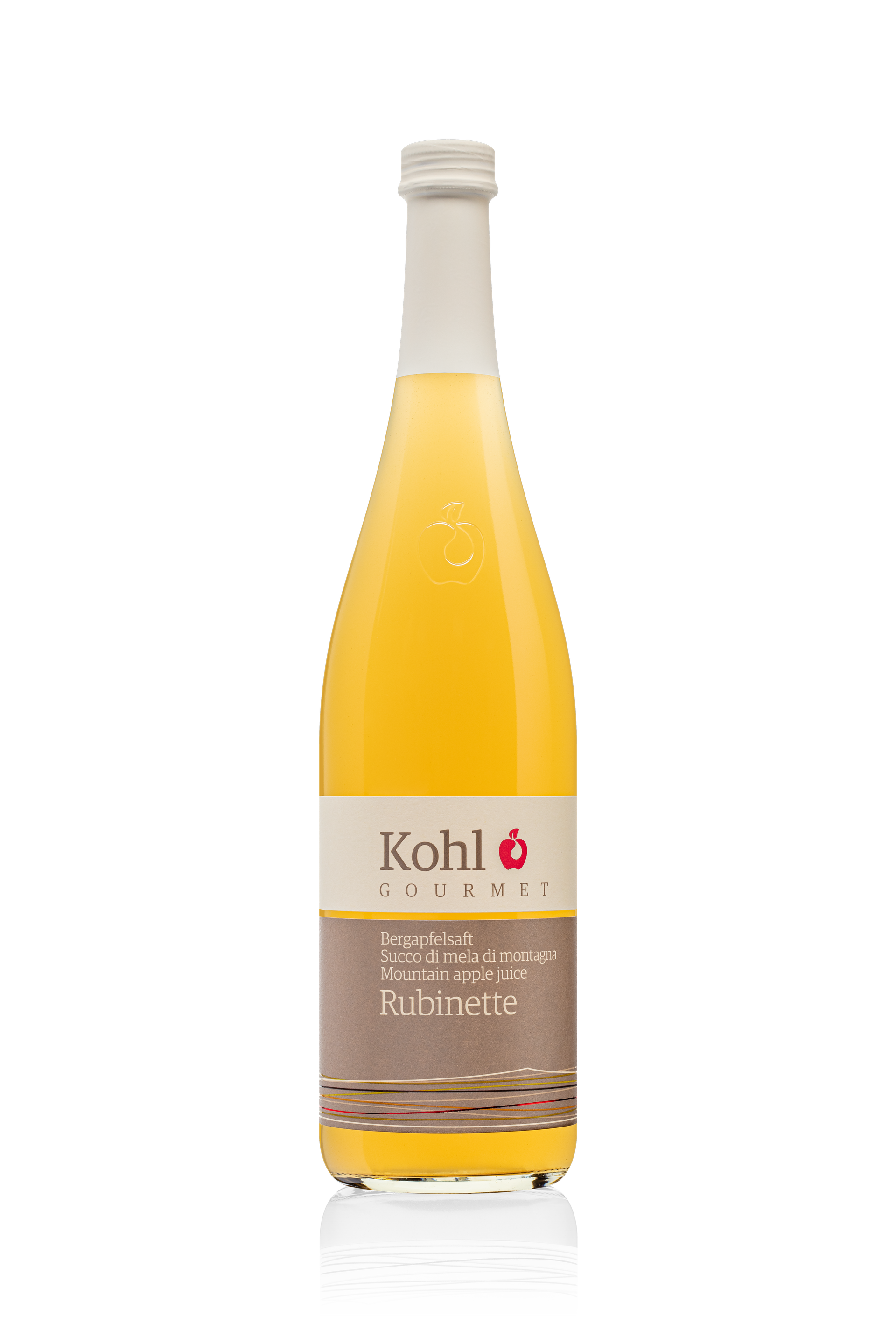 Bergapfelsaft Rubinette