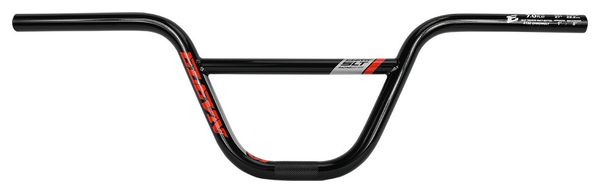 Guidon ELEVN SLT FLAT 7.0'' Noir/Rouge