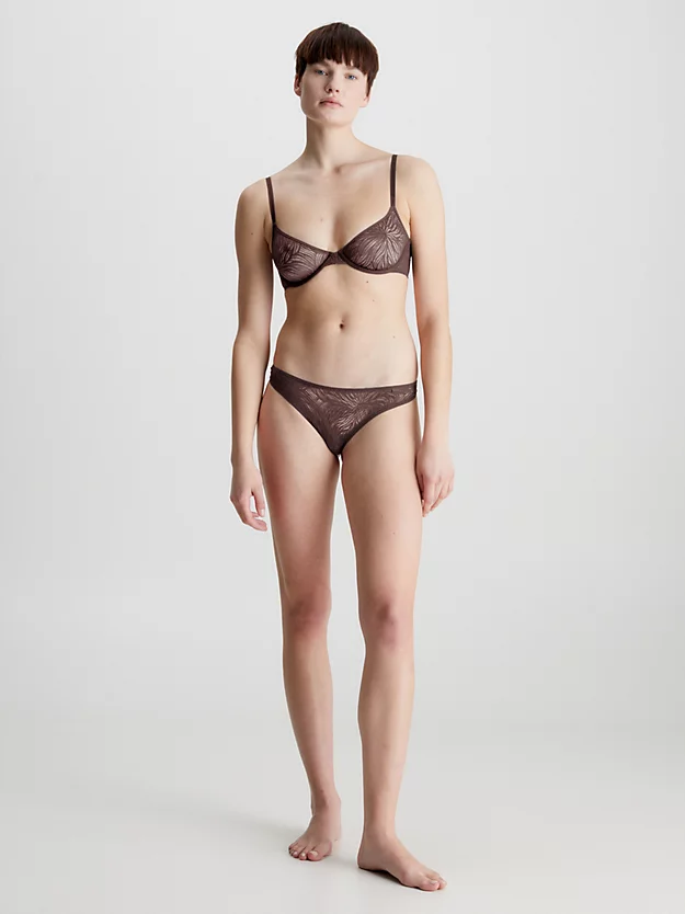 Tanga - Marquisette transparente