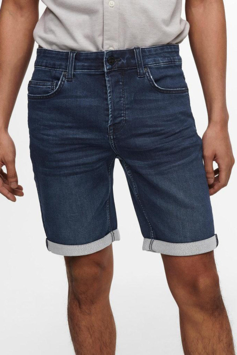 Only & Sons blauwe heren korte broek