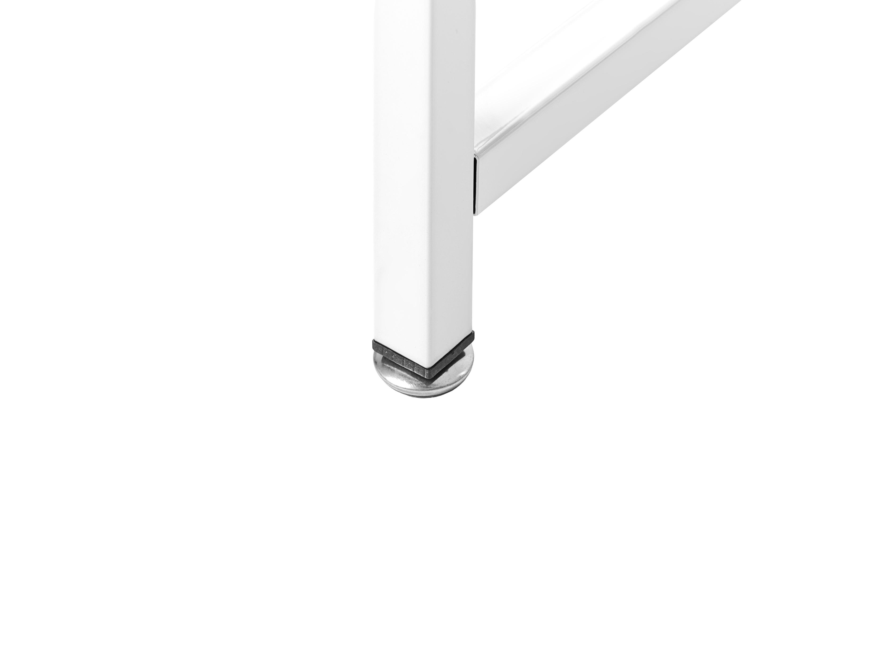 Bureau ANDASTE Lichtbruin/wit 120 cm 60 cm