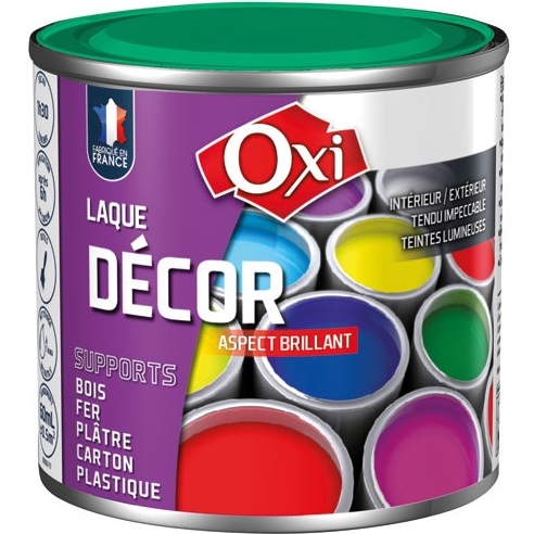Laque décor 60 ml Aspect Brillant - Émeraude