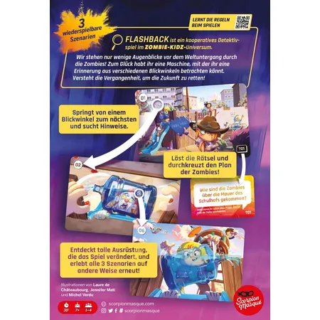 Asmodee Le Scorpion Masque Flashback: Zombie Kidz