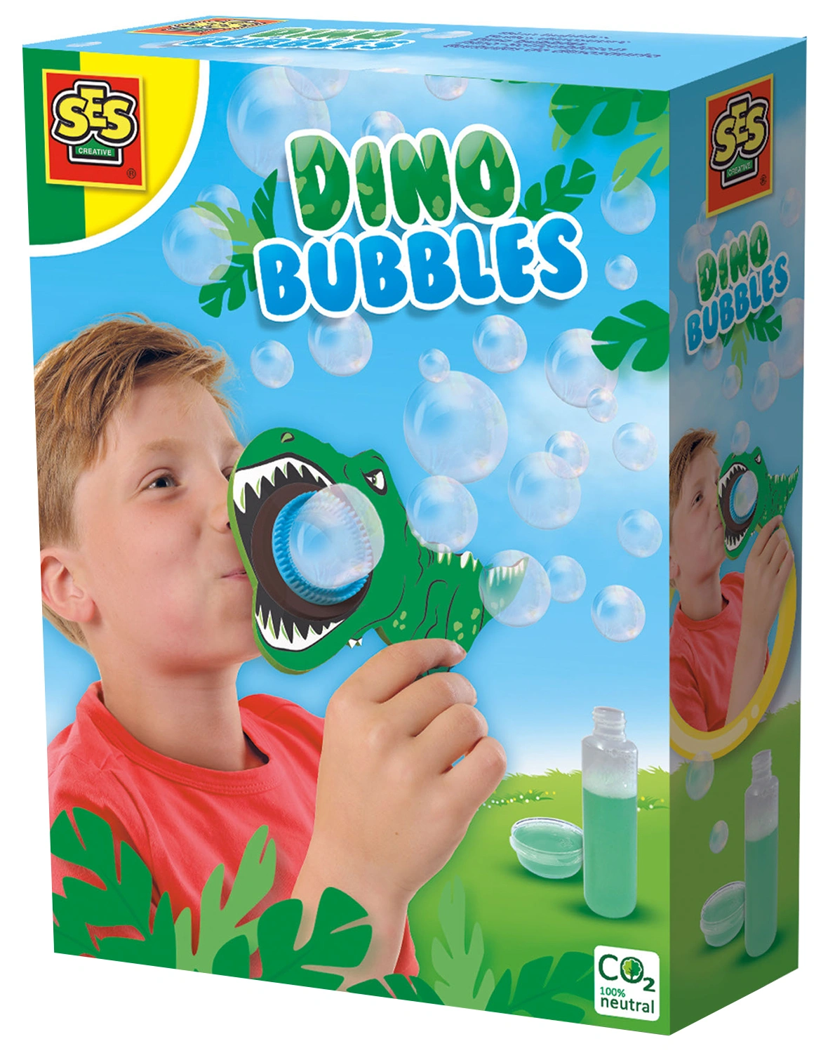 Seifenblasen DINO BUBBLES 4-teilig