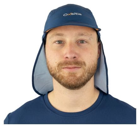 Casquette Saharienne Oxsitis Atlas Adventure Bleu