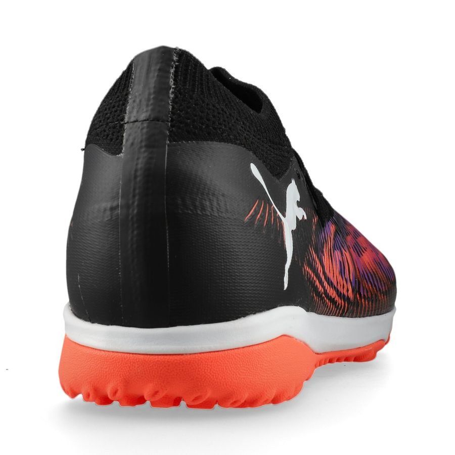 PUMA Future 8 Match TT Unlimited - Noir/Blanc/Glowing Red