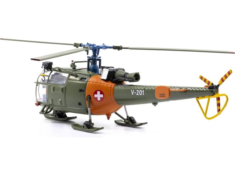 ACE Alouette III Swiss Air Force V-201 1:72 Modellflugzeug Schweizer Luftwaffe