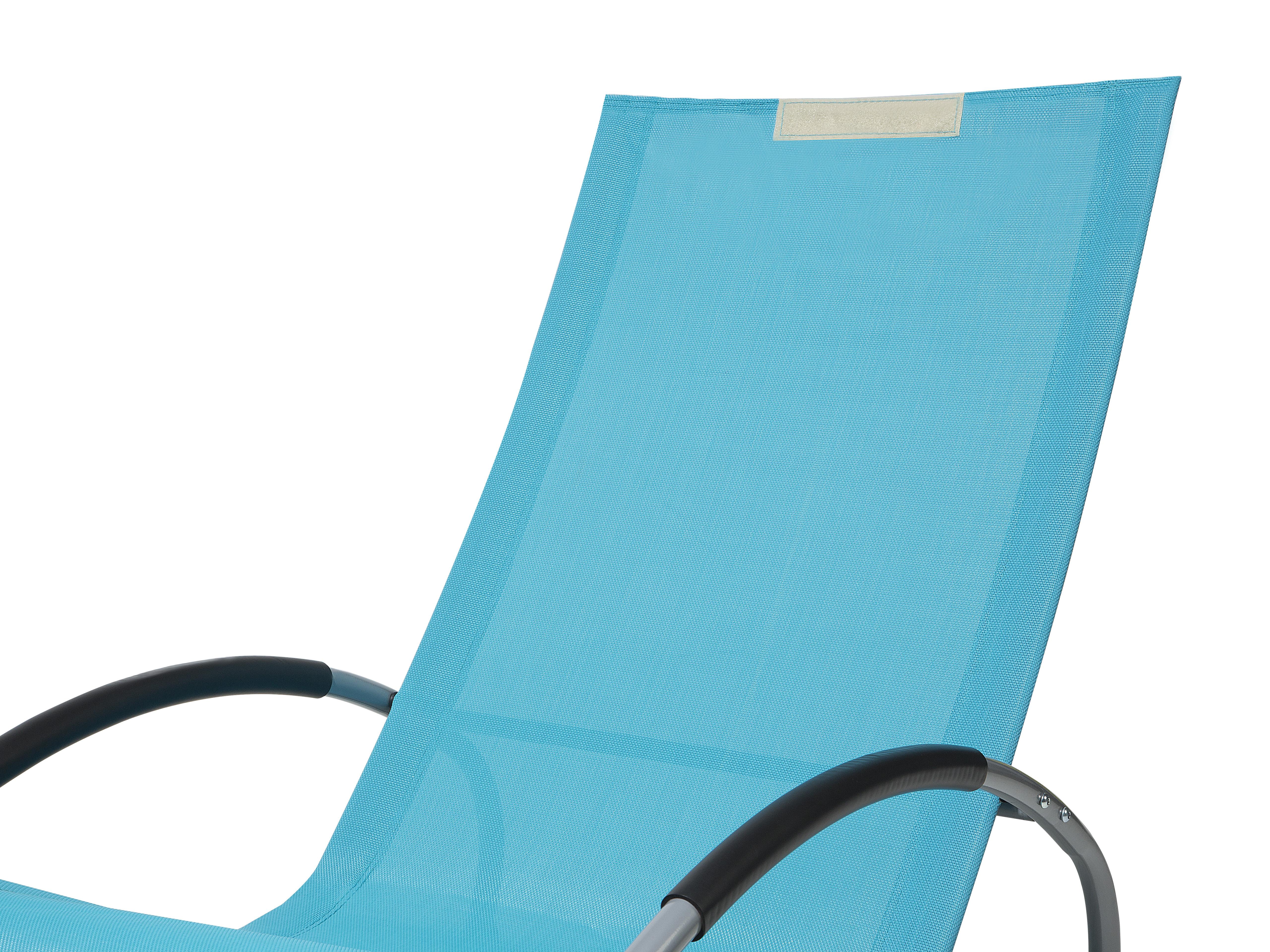 Schommel-ligstoel CAMPO Metaal Turquoise
