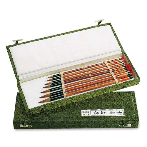 ChinaPinsel-Set, 7-teilig