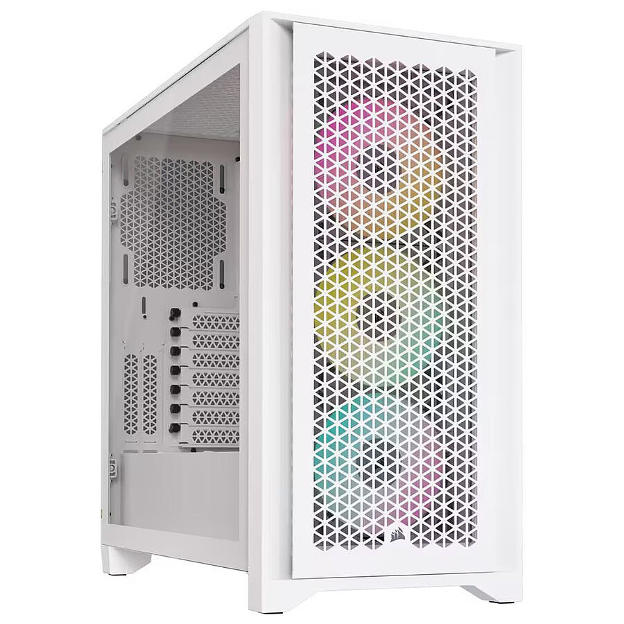 Corsair 4000D iCUE RGB Airflow - Blanc