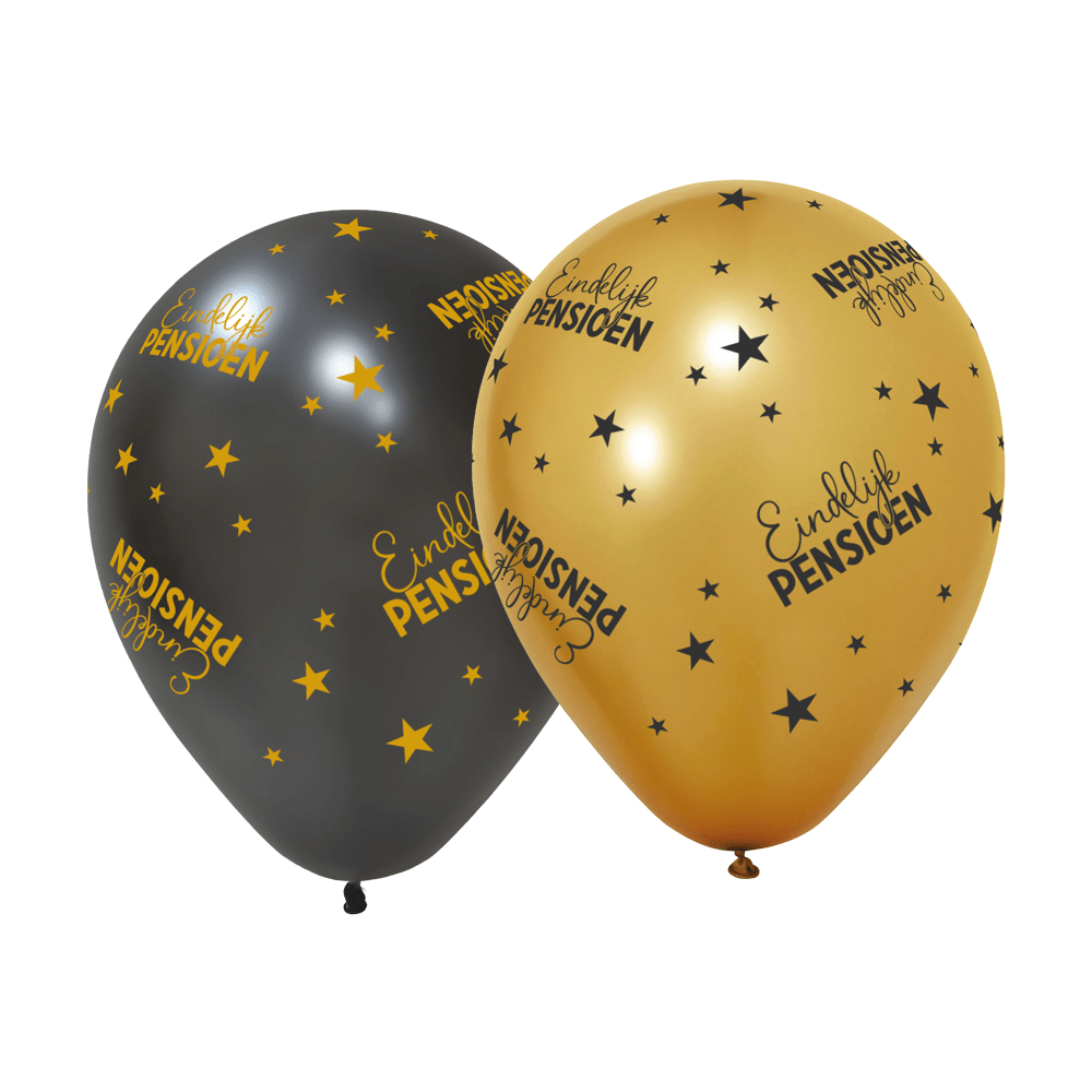 Pensioen Ballonnen 31cm 6st