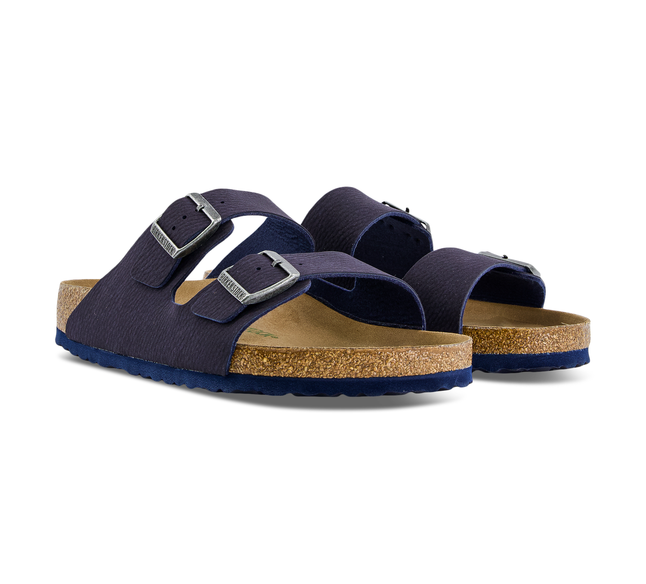 Birkenstock Arizona - Offene Hausschuhe blau