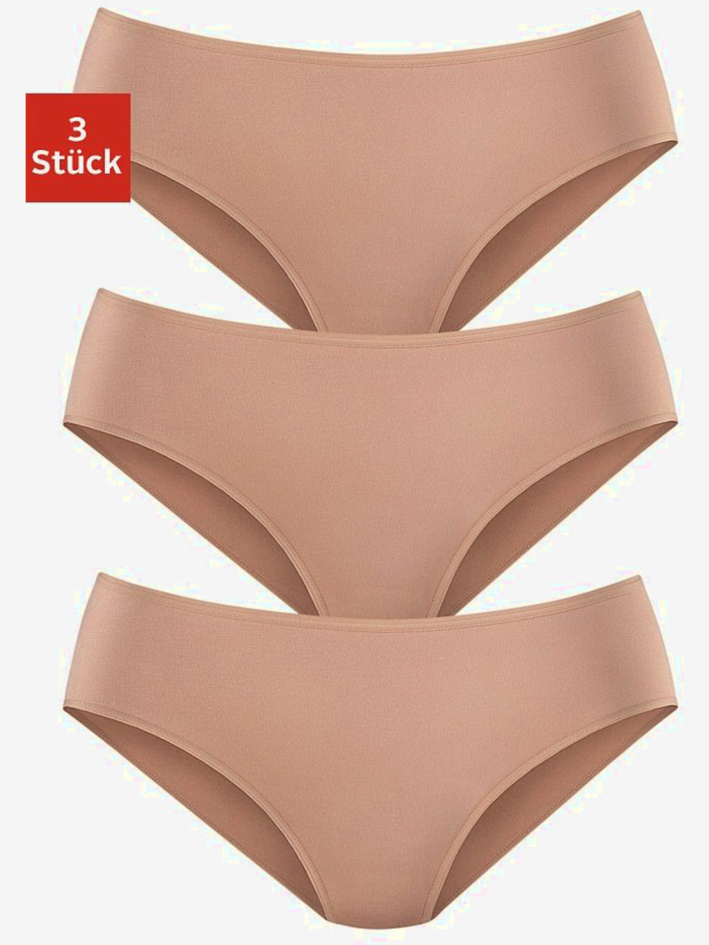 Slips jazz lot de 3 panties lascana