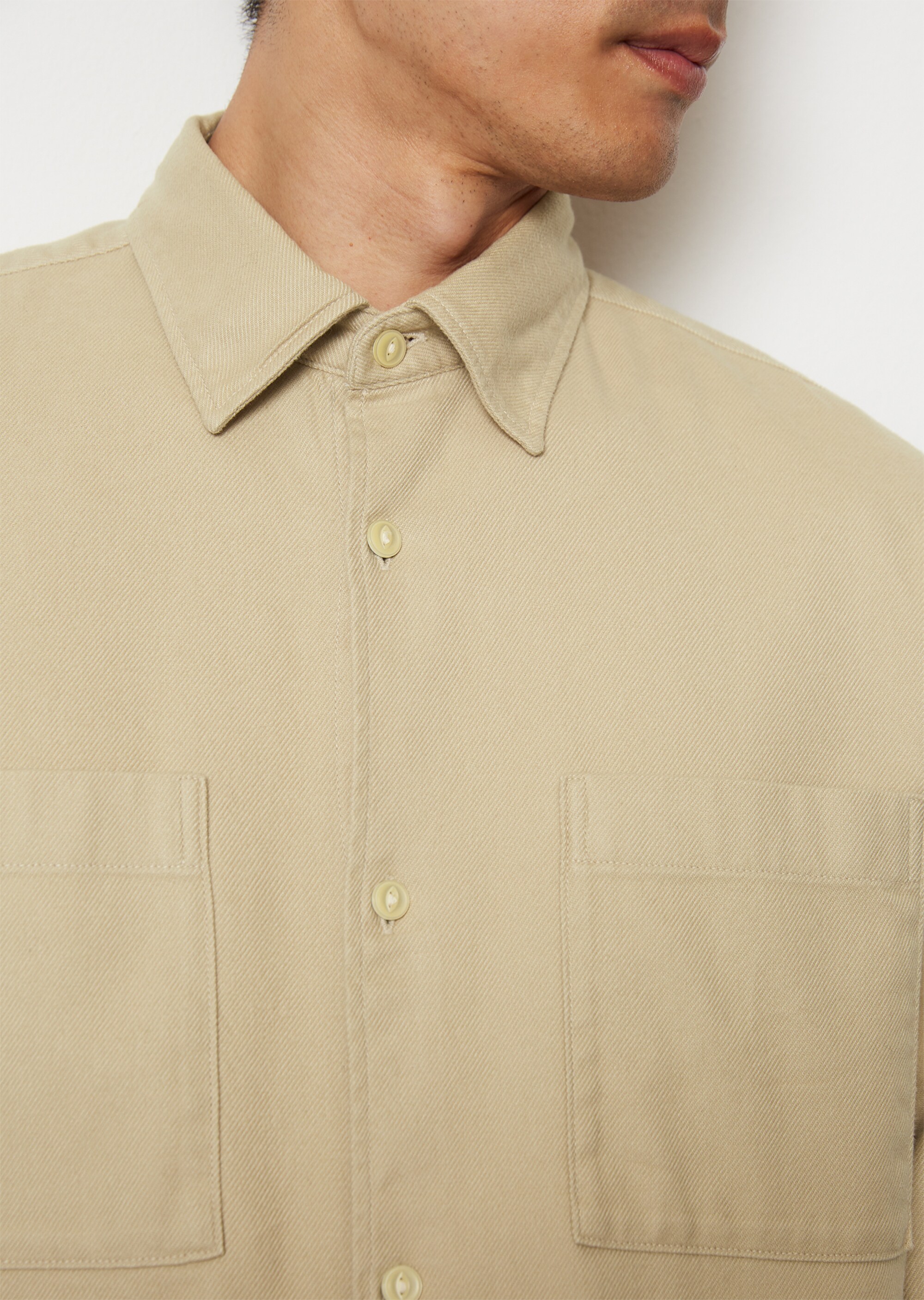 Hemd regular aus festem Bio-Baumwoll-Flanell