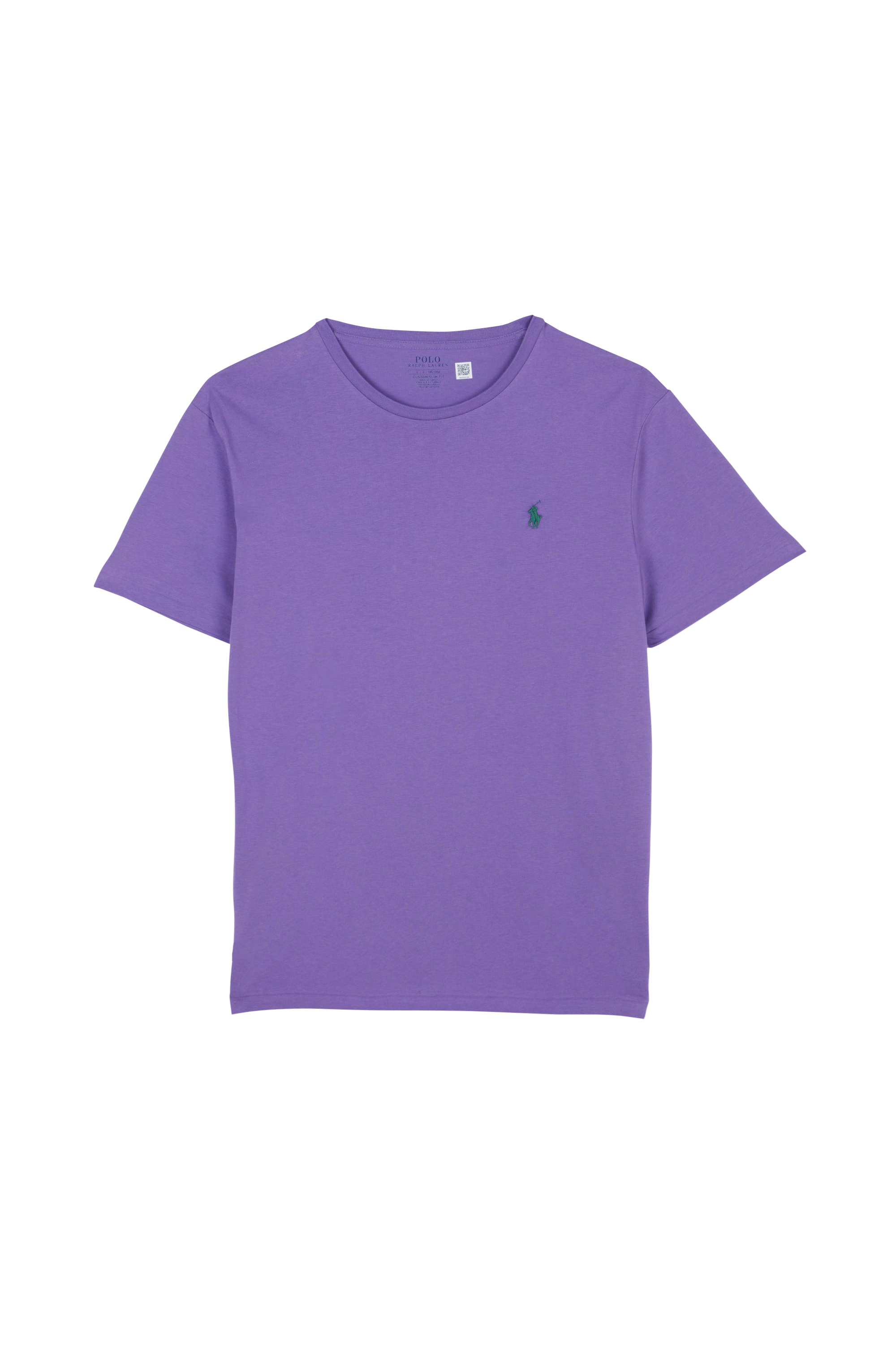 POLO RALPH LAUREN T-shirt  Custom Slim Fit Jersey Crewneck T-Shirt Violet