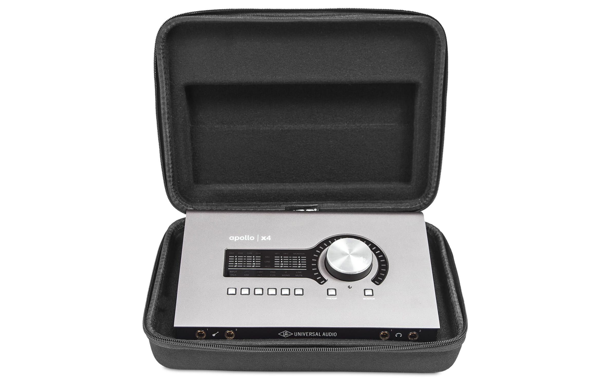 Transportcase Creator für Apollo X4Hardcase für Audio-Interface